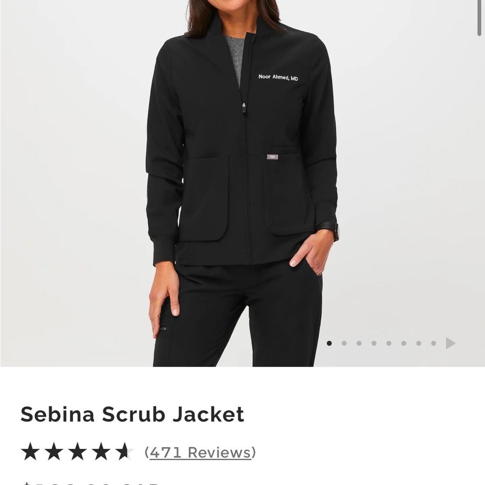 FIGS Sebina Scrub Jacket